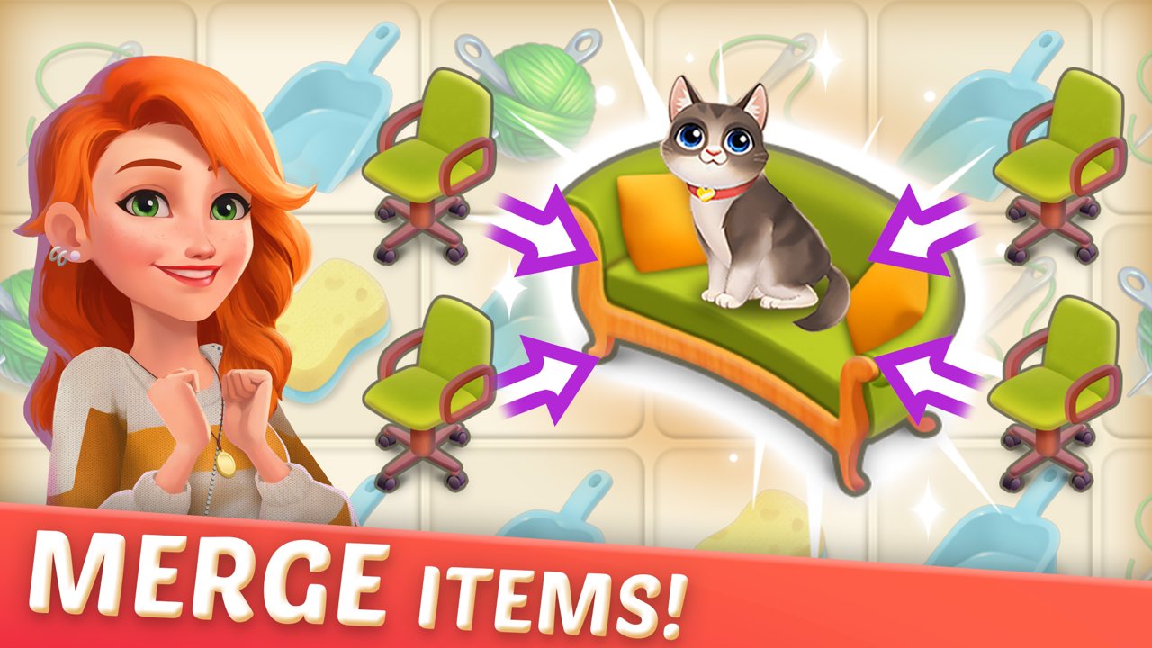 设计城：合并(DesignVille Merge)游戏截图3