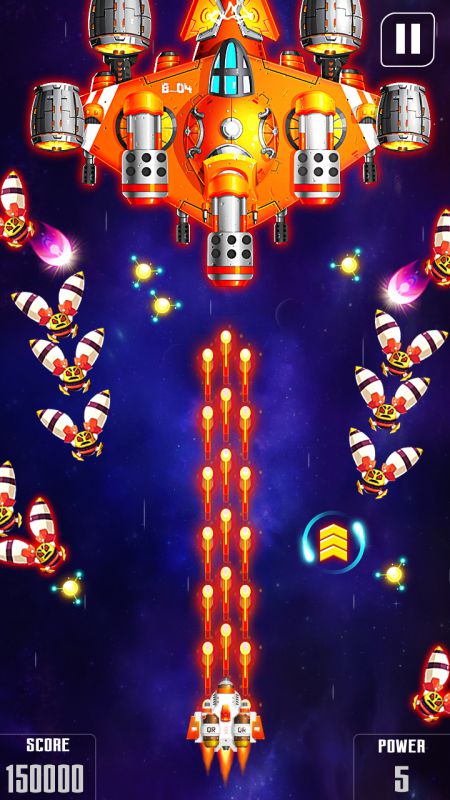 银河攻击太空射击(Space Shooter) 截图1