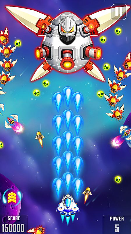 银河攻击太空射击(Space Shooter) 截图2