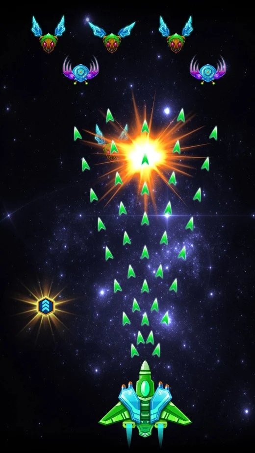 银河袭击:独立行动内置菜单(Alien Shooter) 截图2