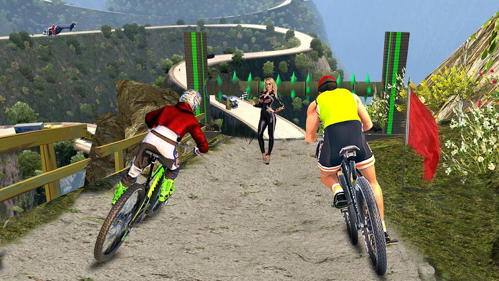 自行车赛事：险峻赛道(BMX Bike Cycle Game Death Road) 截图3