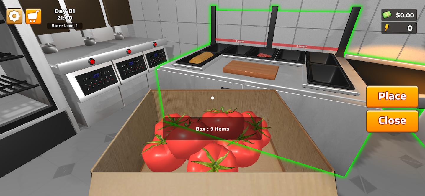 汉堡模拟器内置菜单(Burger Simulator)游戏截图2