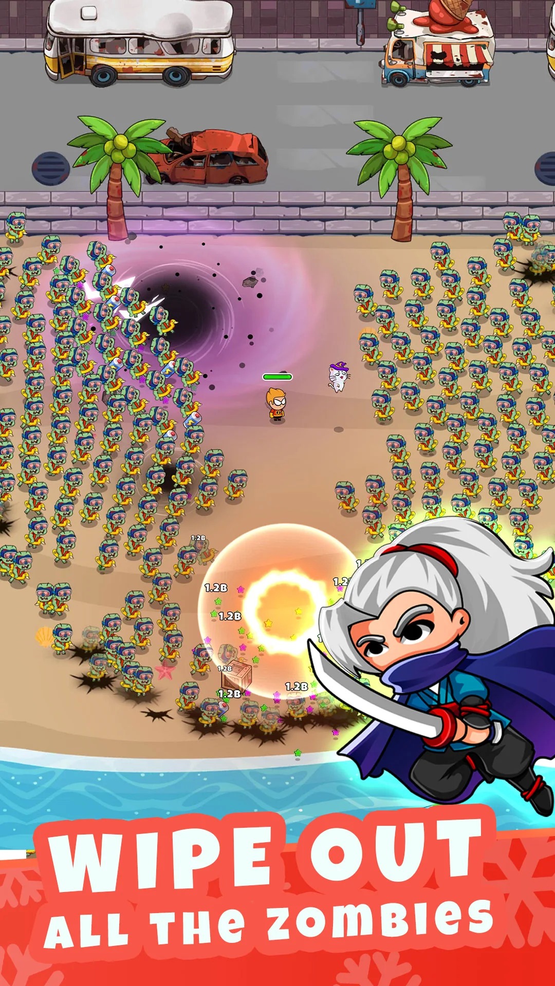 亡灵之城内置菜单(Undead City: Survivor Premium)游戏截图1