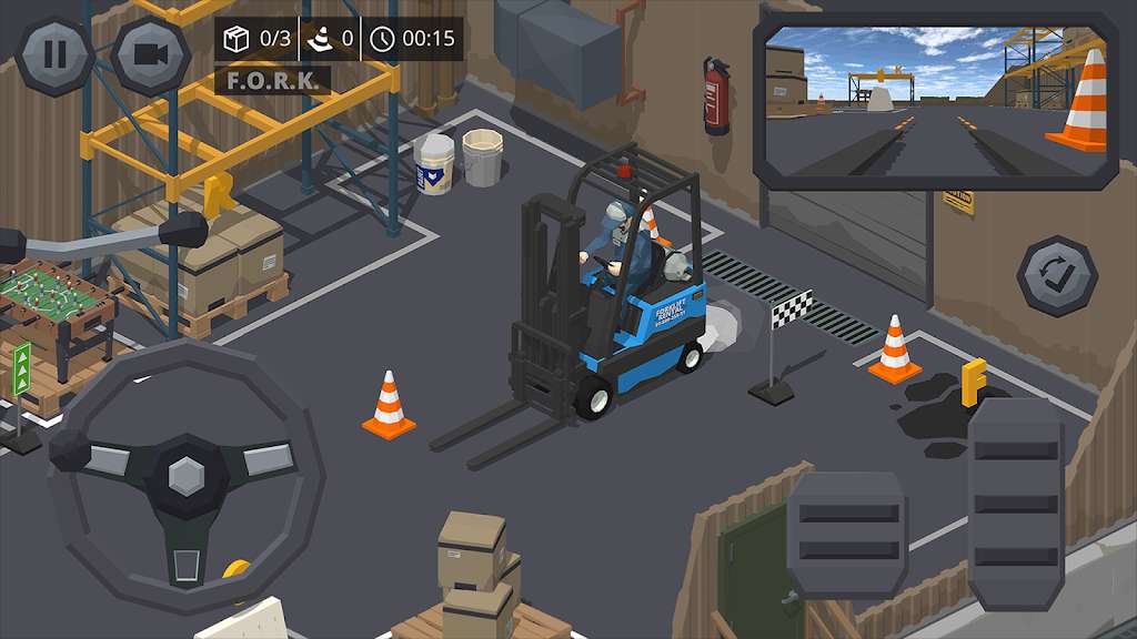 叉车极限2(Forklift Extreme 2)游戏截图1