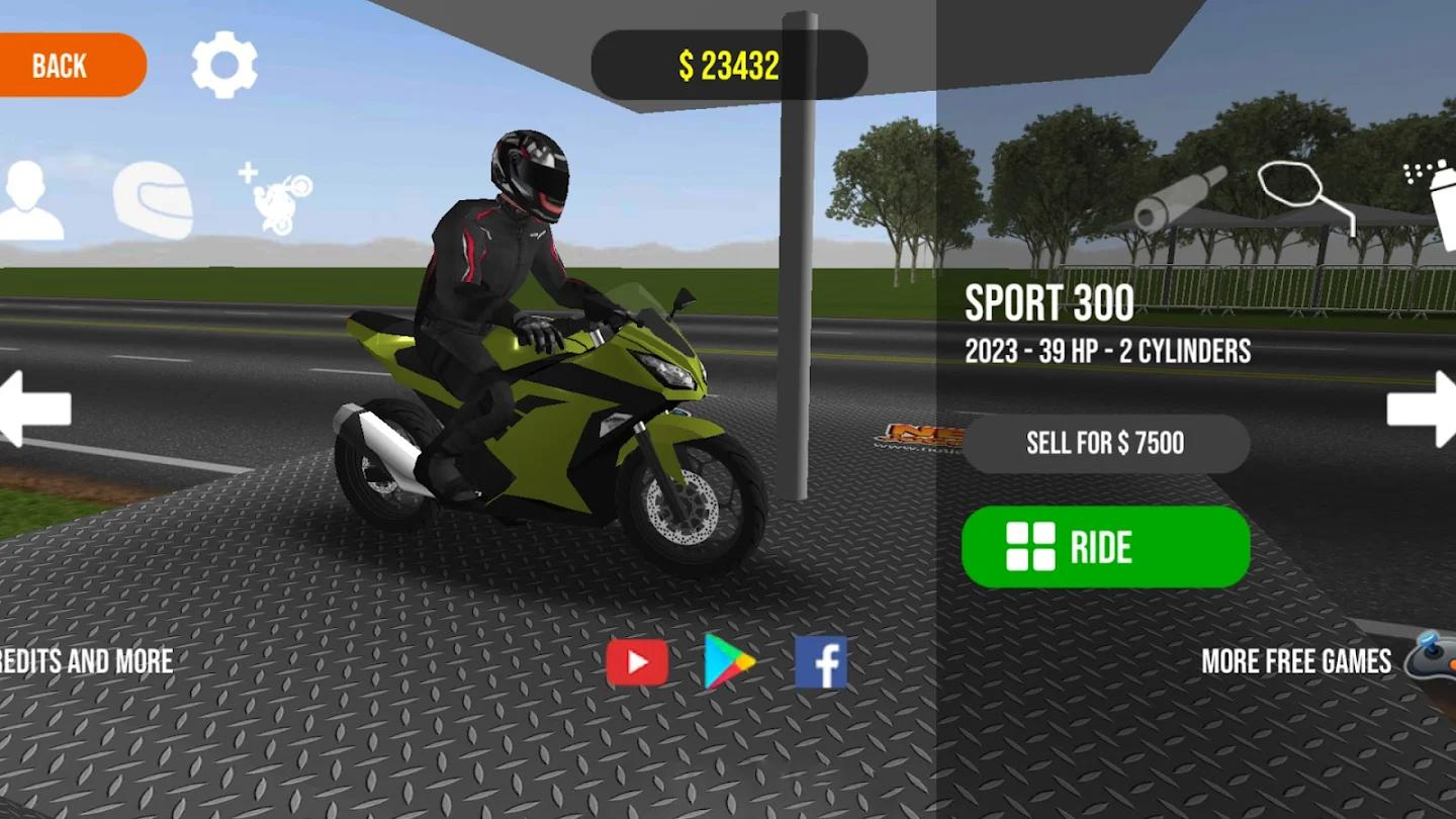 摩托平衡3D(Moto Wheelie 3D)游戏截图5