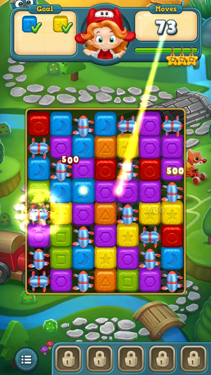 玩具爆破(Toy Blast)游戏截图2