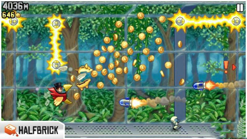 疯狂喷气机(Jetpack)游戏截图2