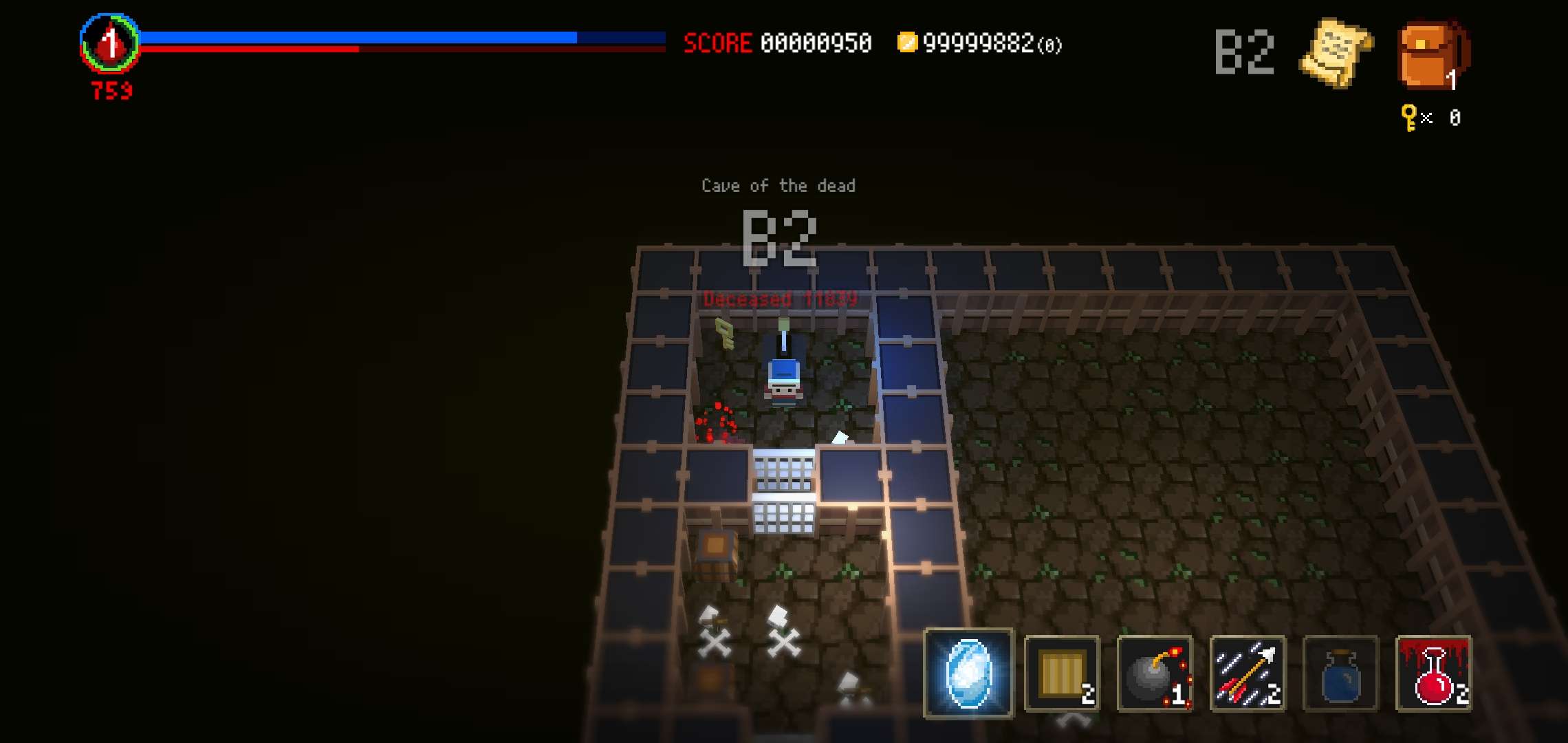 地牢墓碑(Dungeon and Gravestone)游戏截图1