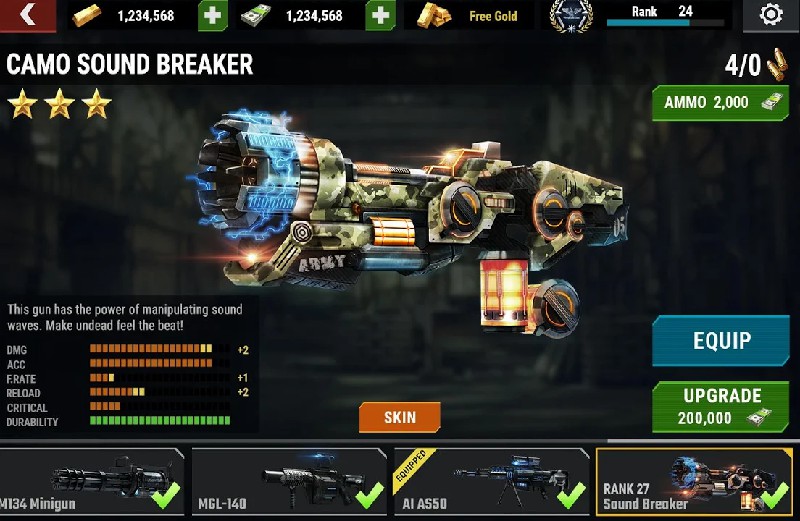 杀戮目标内置菜单(Dead Target)游戏截图2