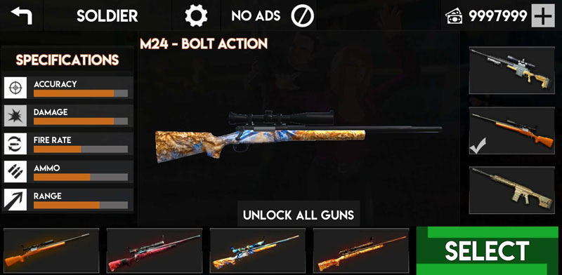 现代狙击手3D(Modern Sniper 3d)游戏截图4