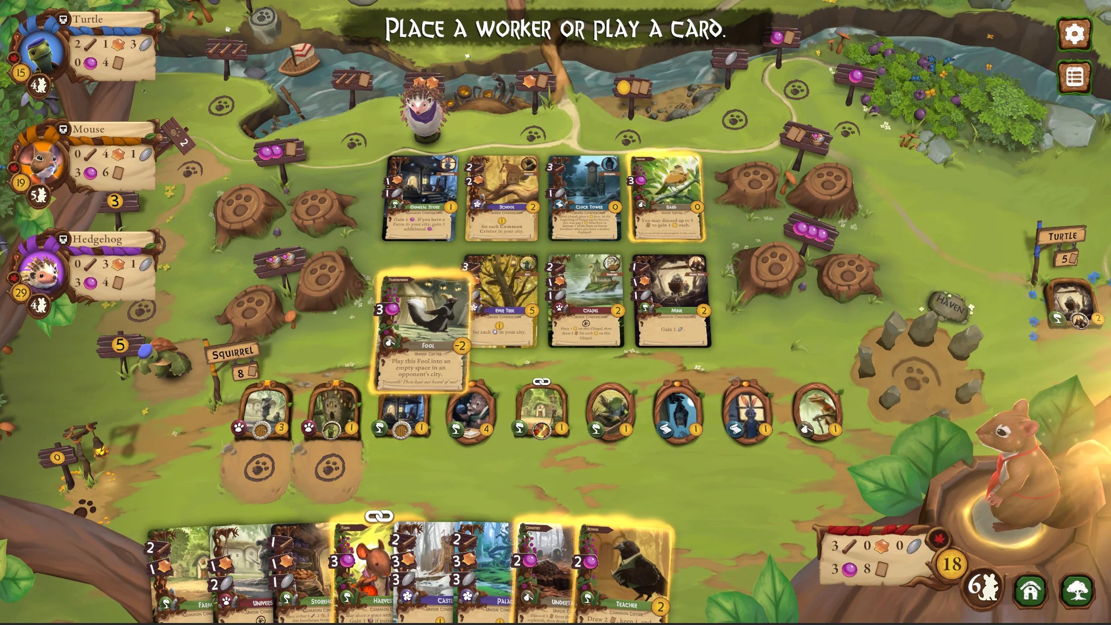 仙境幽谷(Everdell)游戏截图2