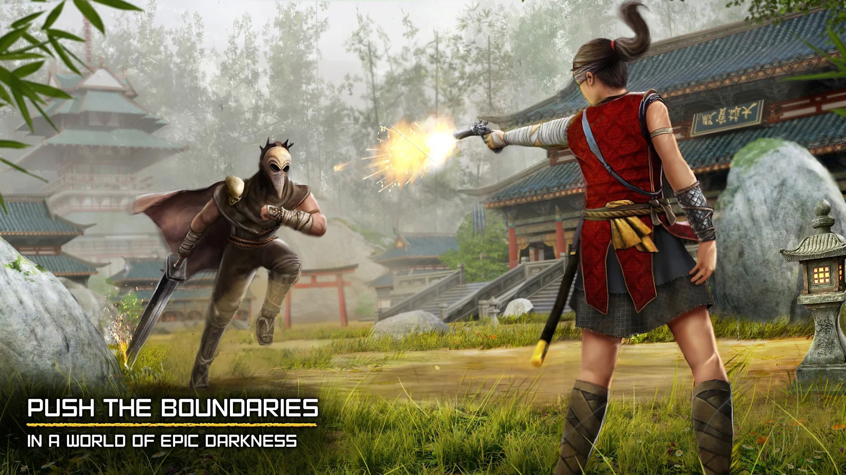 暗影猎手传奇内置菜单(Ninja Ryoku)游戏截图3