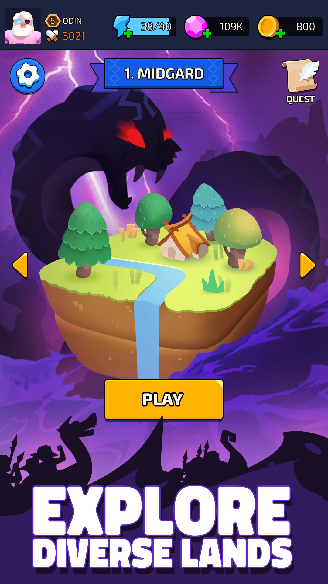 北方战争岛屿防御3D内置菜单(North War)游戏截图2