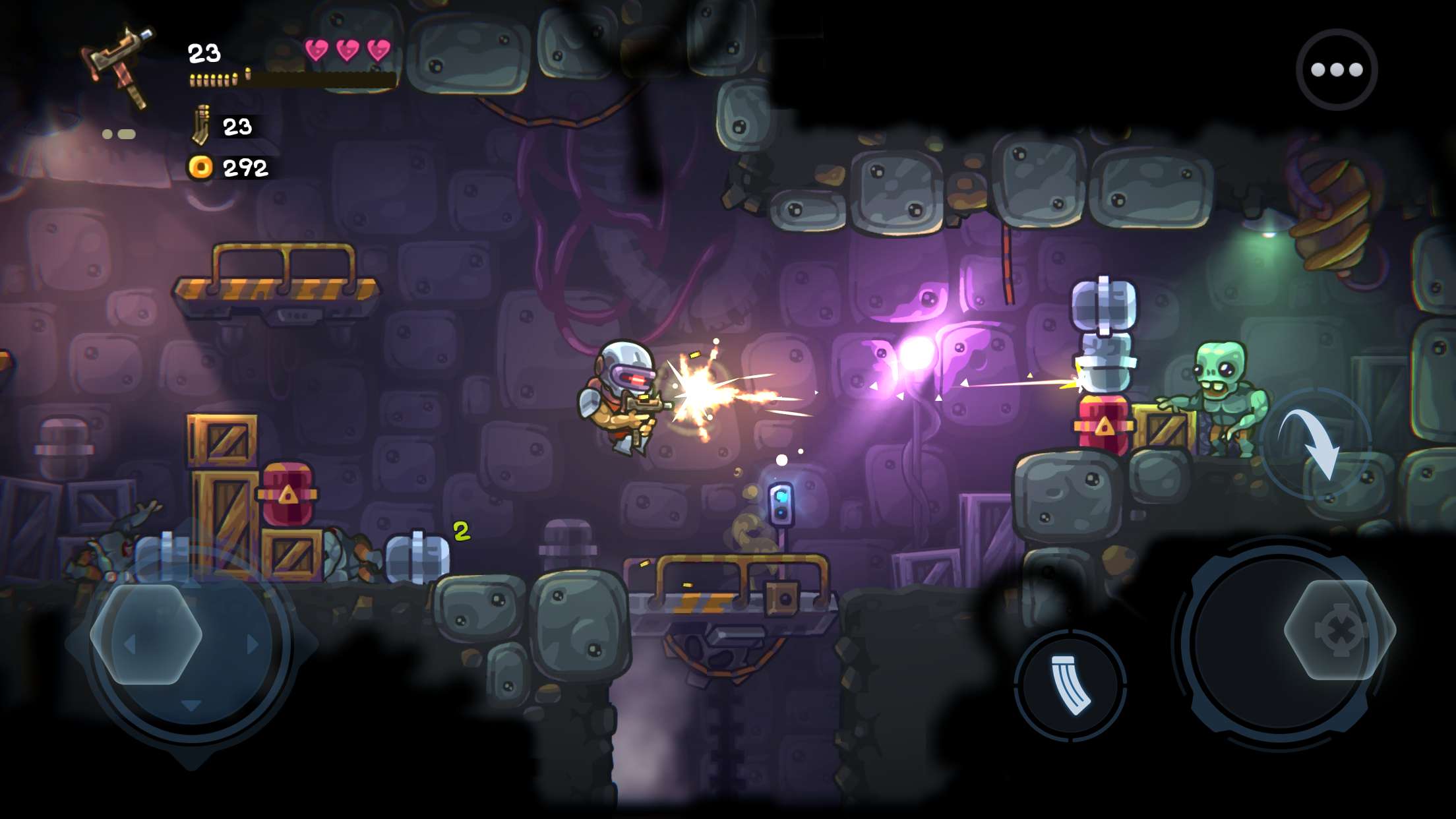 僵尸洞穴中文版(Zombotron)游戏截图6