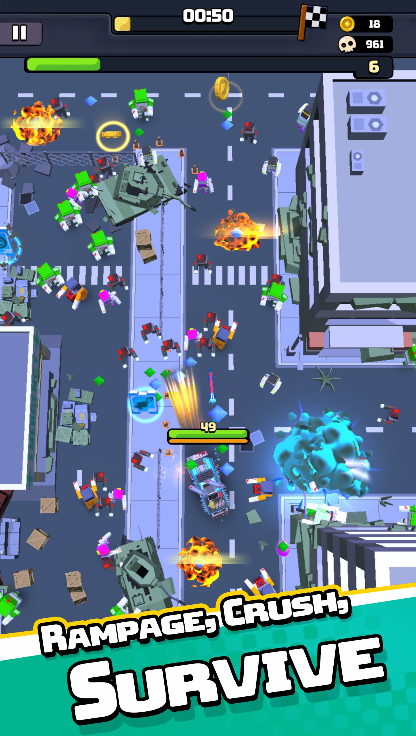 僵尸生存战(Grand Zombie Survivor V8)游戏截图1