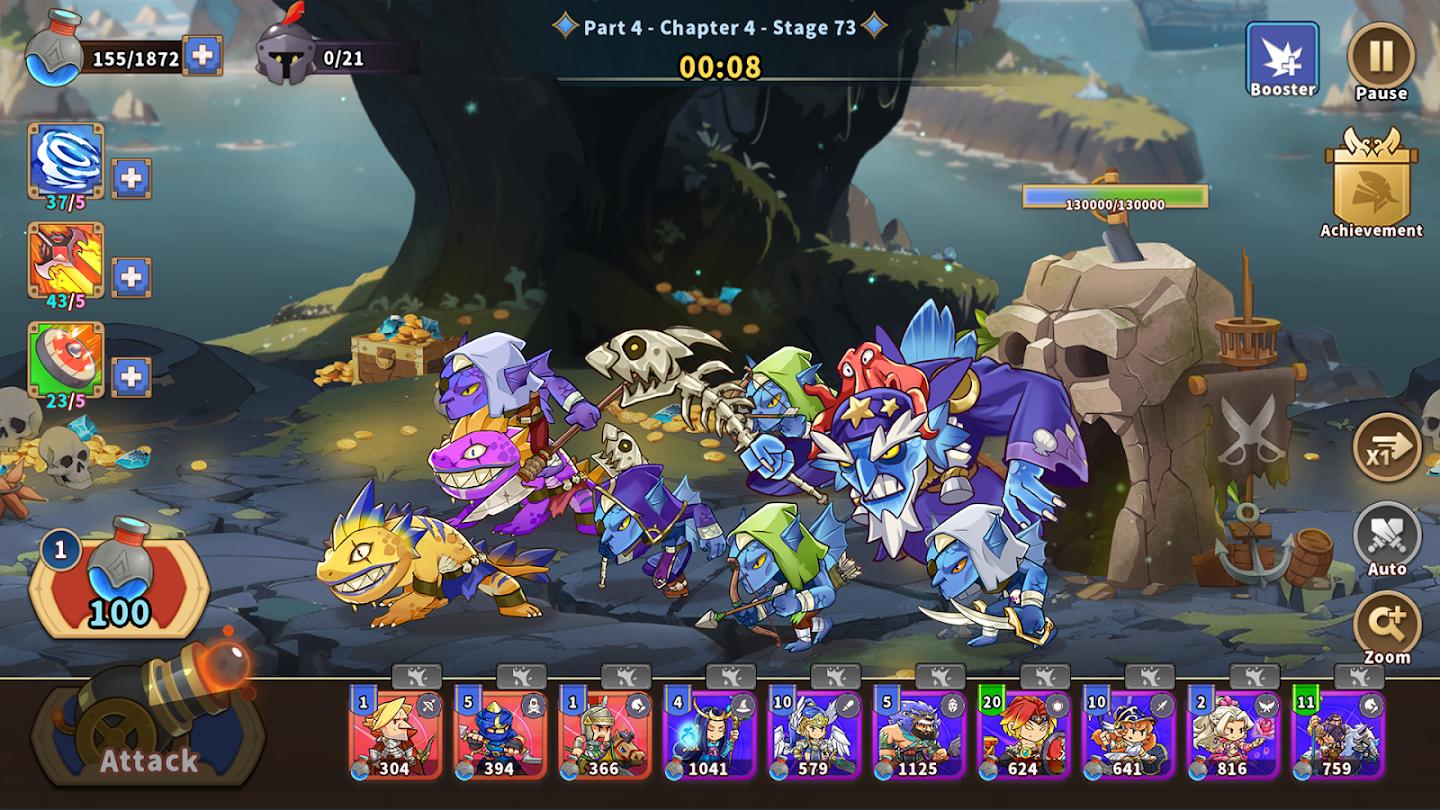 城堡战争防御内置菜单游戏截图4