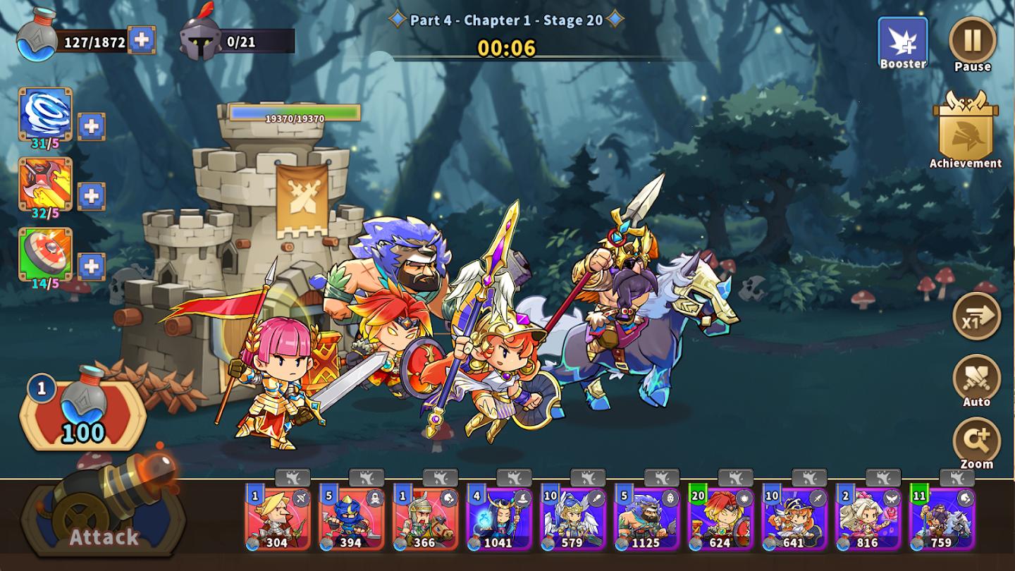 城堡战争防御内置菜单游戏截图7