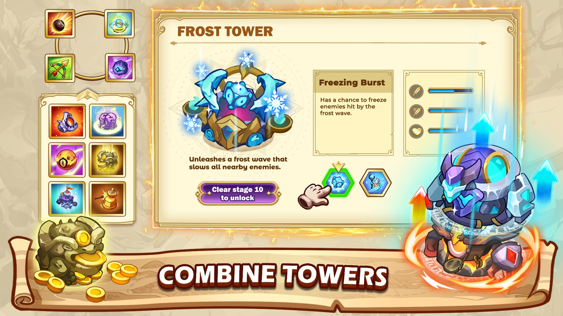 塔防之王5内置菜单(King Of Defense 5)游戏截图1