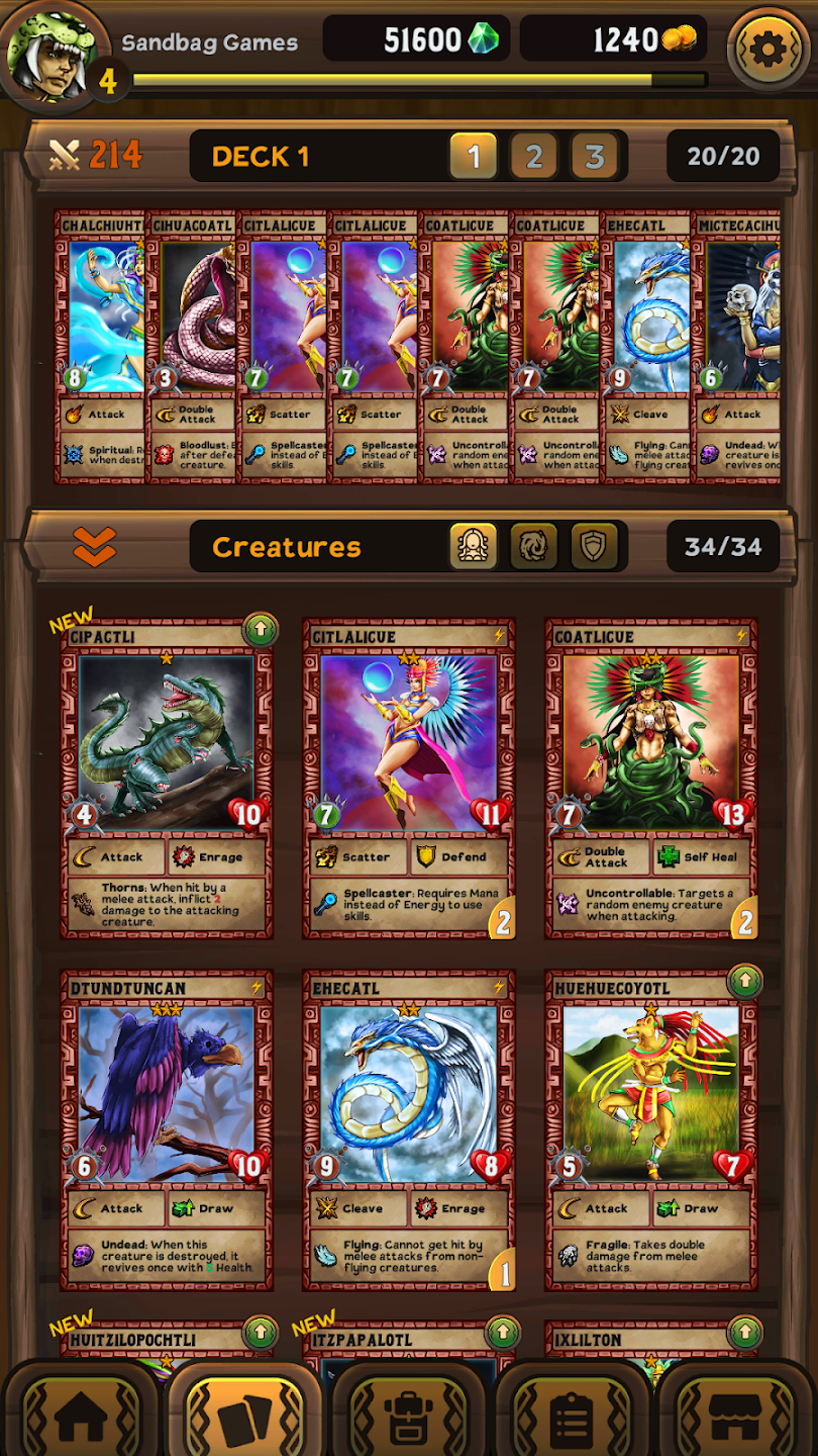 格查尔神话对决内置菜单(Quetzal)游戏截图5