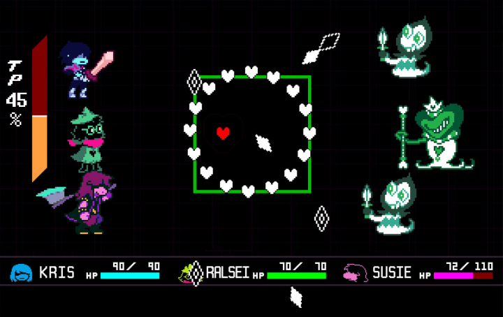 三角符文(Deltarune)游戏截图1