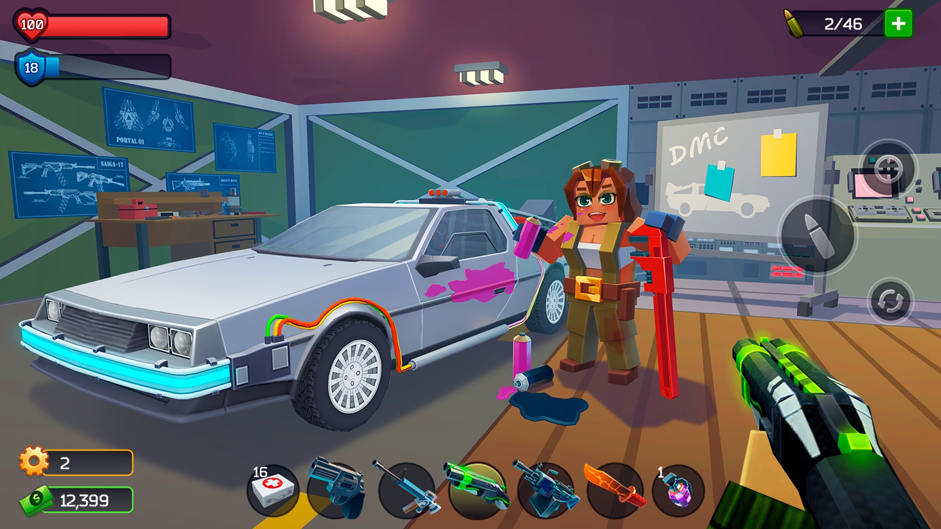 像素战斗:僵尸突袭内置菜单(Pixel Combat) 截图3