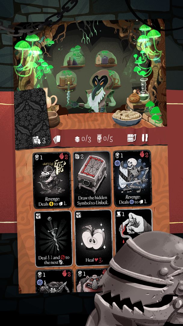 卡片爬行冒险内置菜单(Card Crawl Adventure)游戏截图5