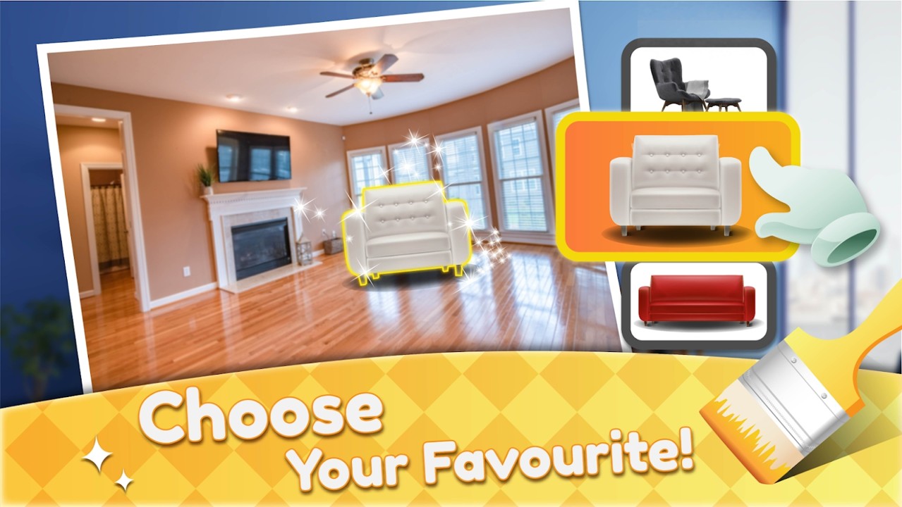 室内家居改造内置菜单(Home Design Game : Dream Life) 截图5