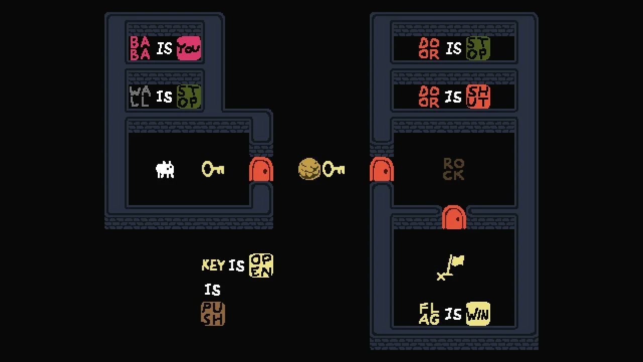 巴巴是你babaisyou(Baba Is You)游戏截图2