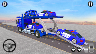 盛大的警察运输车(Grand Police Transport Truck)游戏截图2