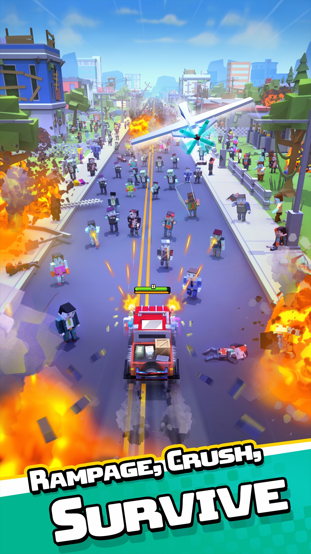 僵尸竞速求生内置菜单(Zombie Race Survivor)游戏截图3