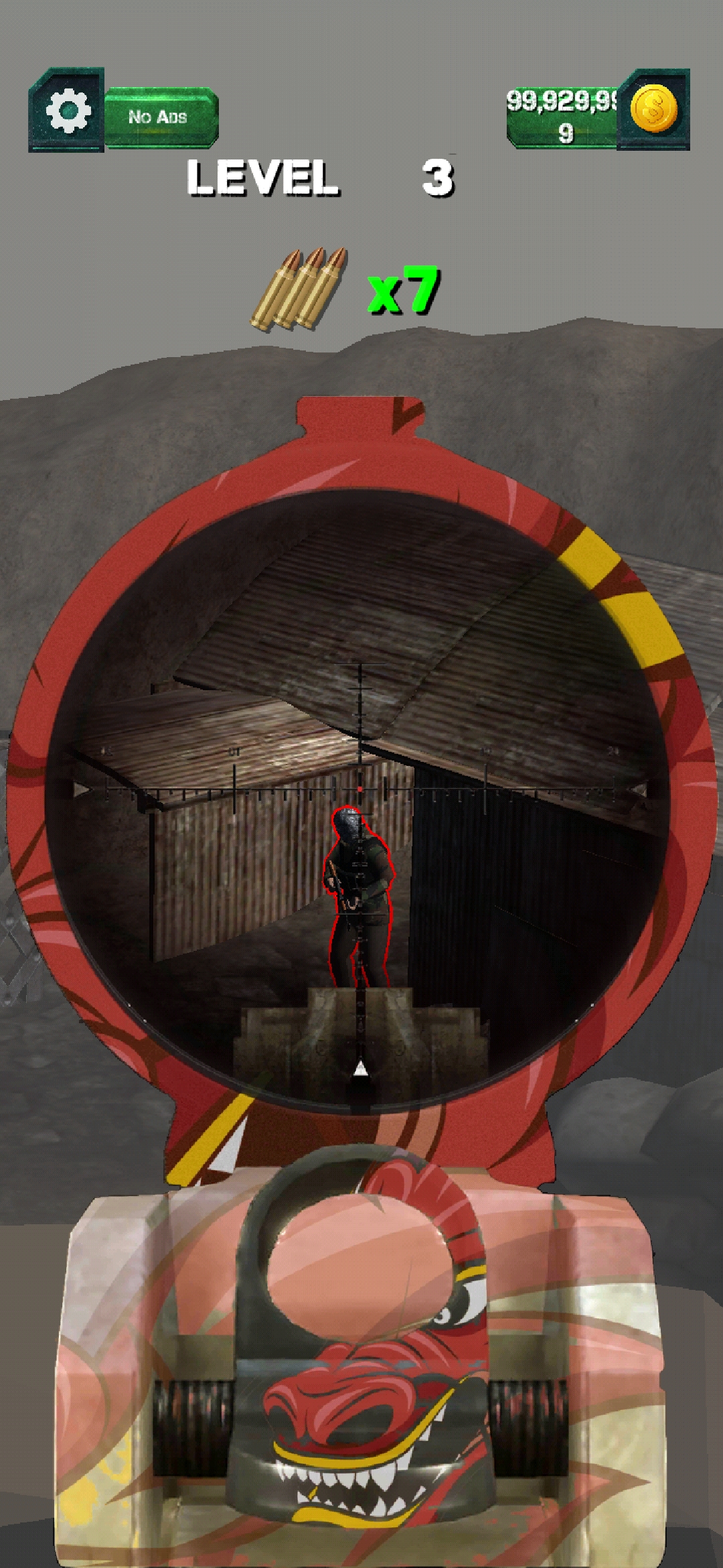 狙击手攻击3D内置菜单(SniperAttack3D)游戏截图4