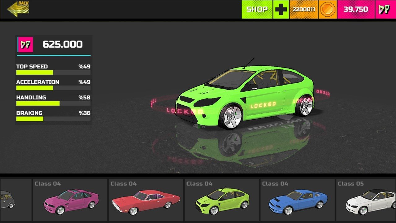 项目：漂移2.0内置菜单(PROJECT DRIFT 2.0) 截图3