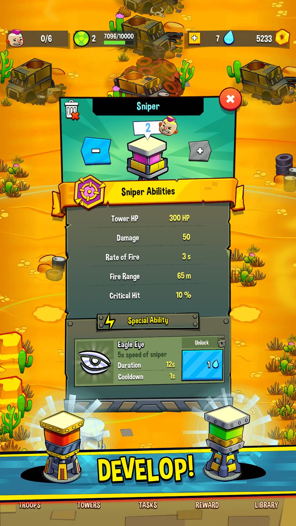 战争防御塔基地尸潮(War Towers)游戏截图4