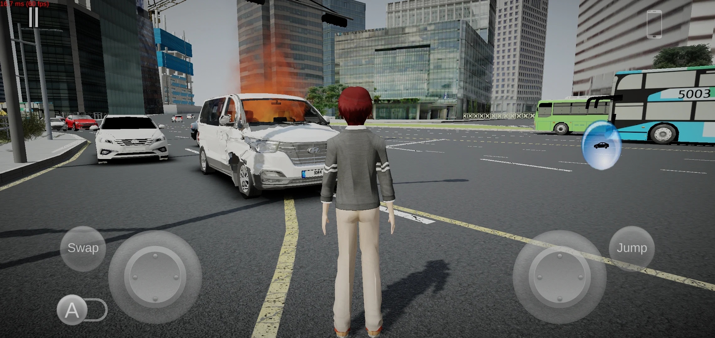3D驾驶游戏项目(3D Driving Game) 截图2