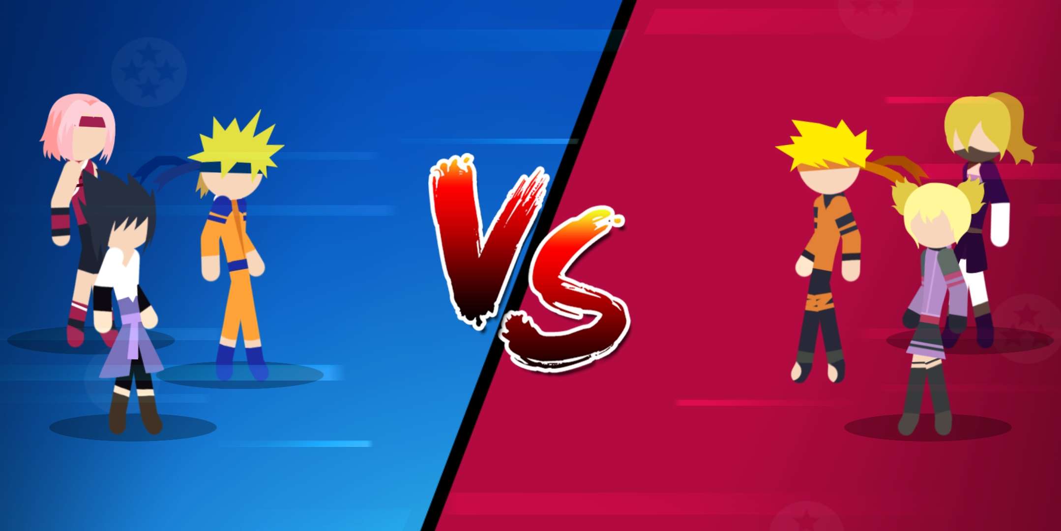 火柴人忍者3v3竞技场(Stick Ninja 3v3)游戏截图2