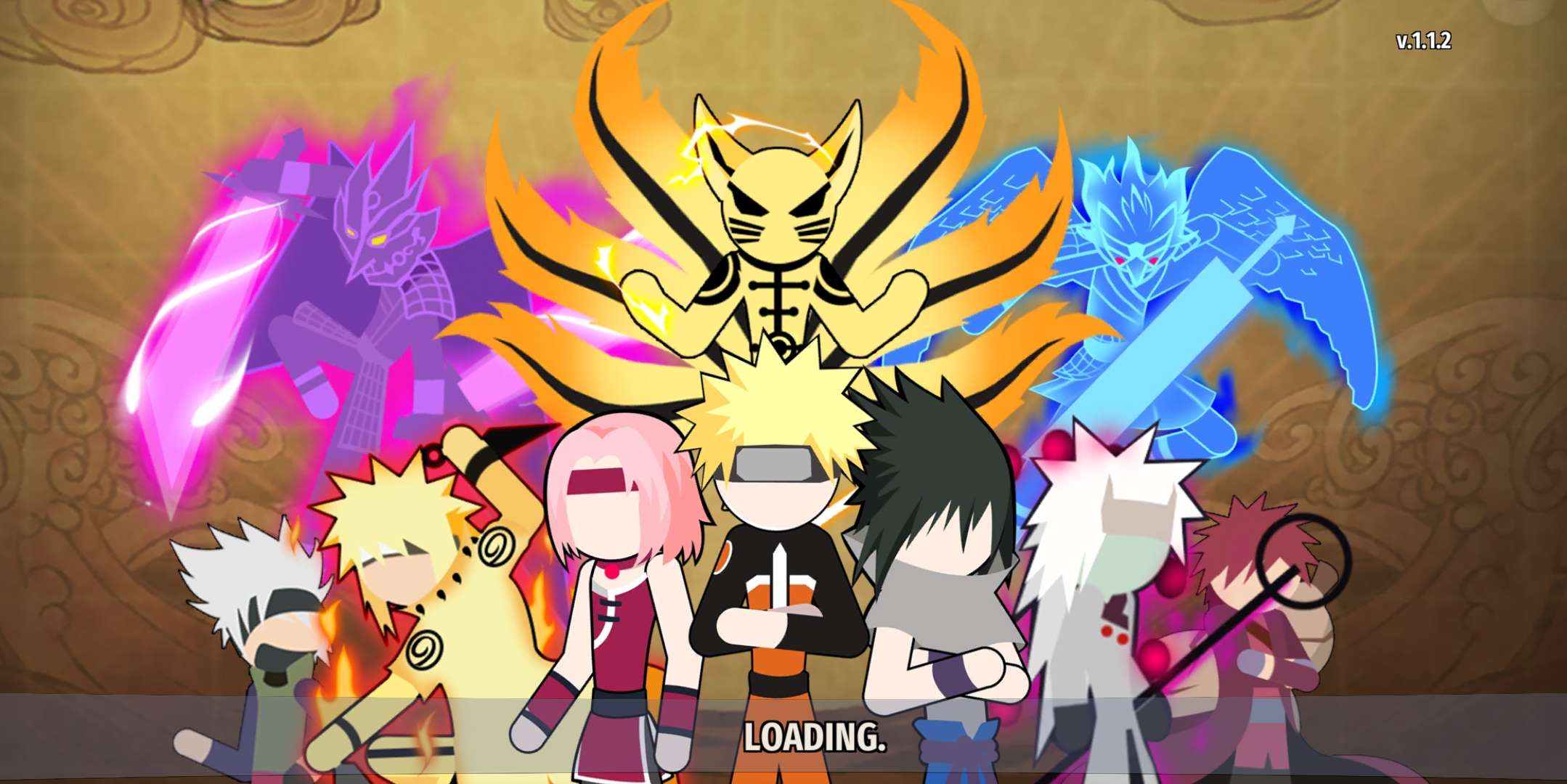 火柴人忍者3v3竞技场(Stick Ninja 3v3)游戏截图3