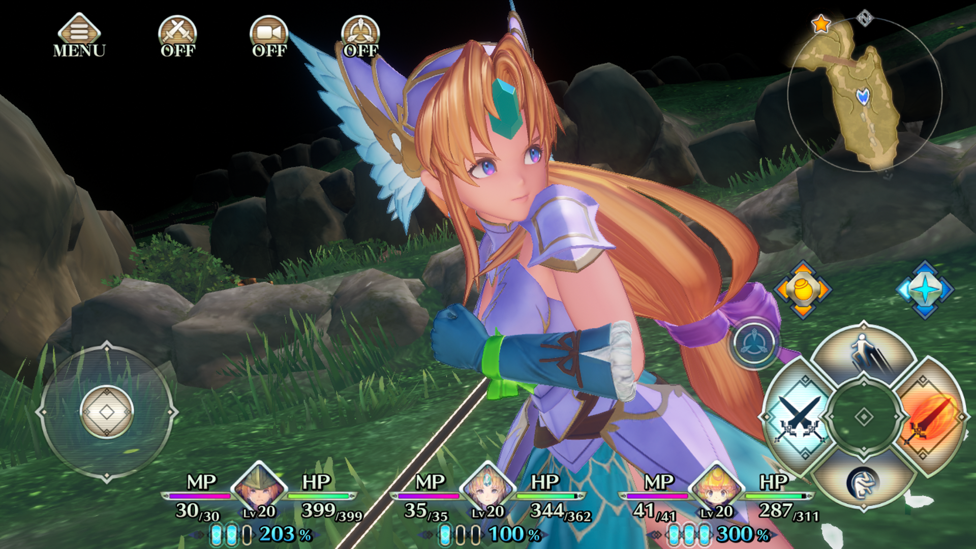 圣剑传说3(Trials of Mana)游戏截图1