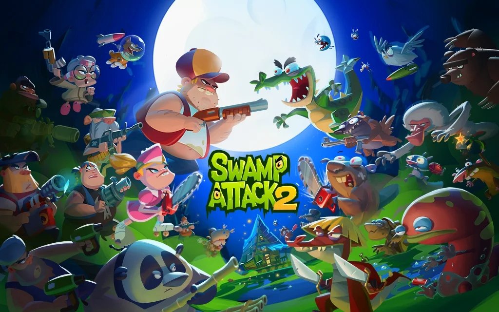 沼泽激战2(Swamp Attack 2)游戏截图1