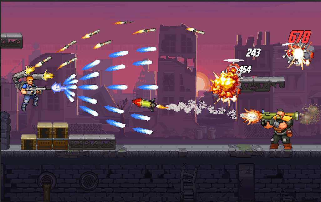 炮火力量(Gun Force)游戏截图2