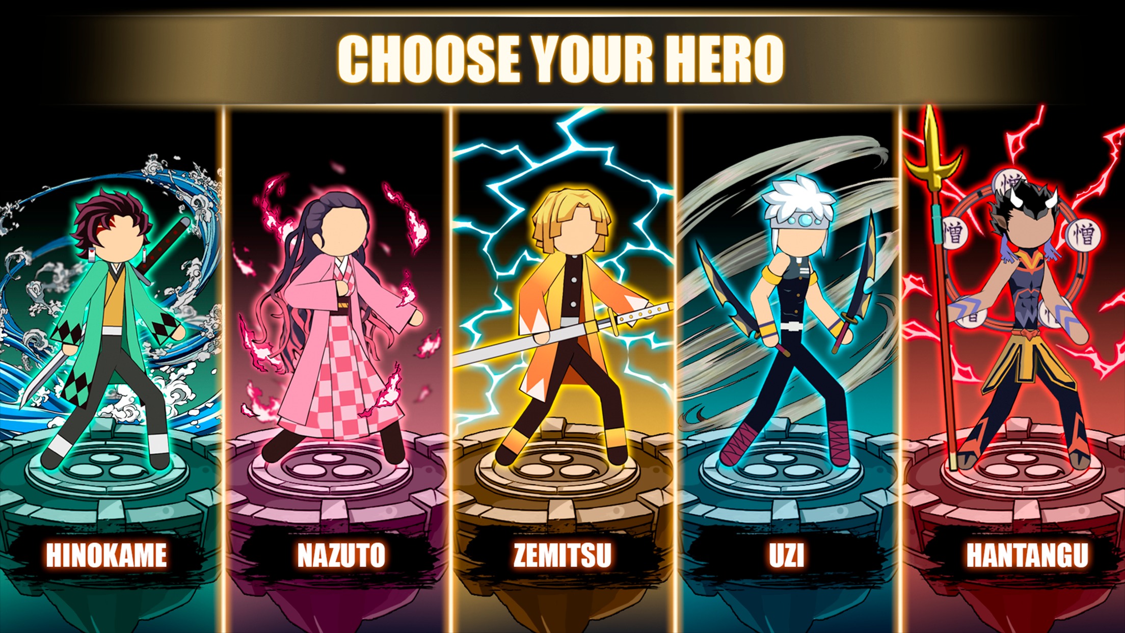 火柴人：恶魔之战内置菜单(Stick Demon Fight: Idle RPG)游戏截图3