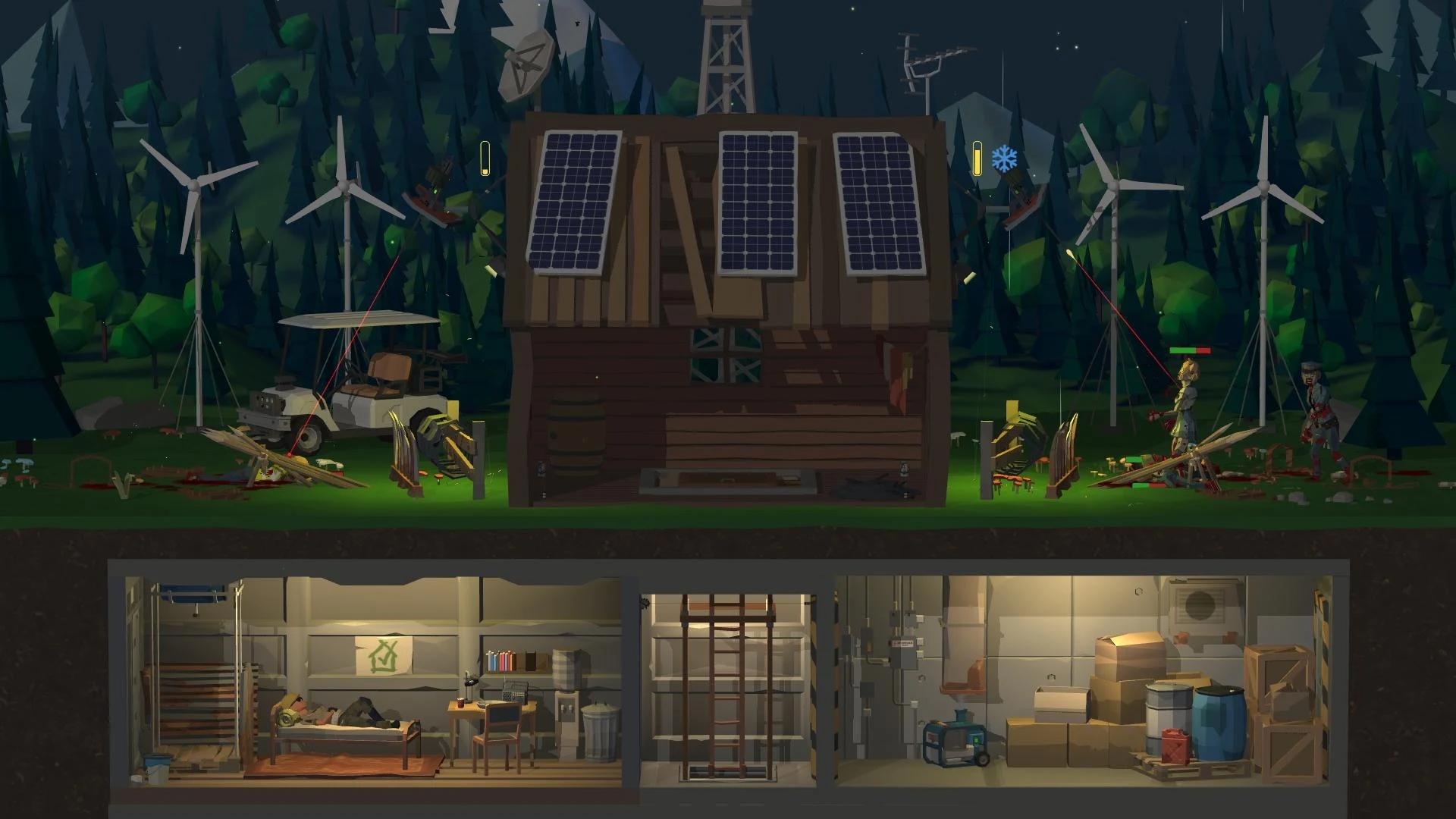 僵尸森林3中文版游戏截图2