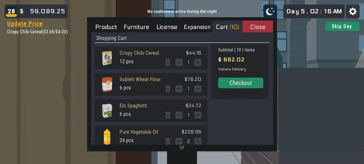 迷你超市管理游戏 截图5