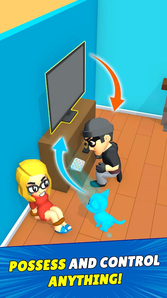 顽皮的猫(MOD菜单）(Spooky Cat)游戏截图2