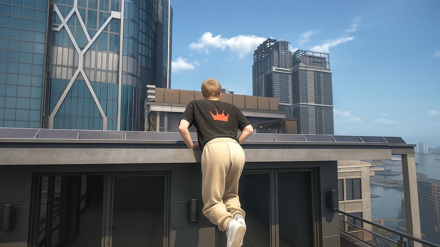 屋顶跑酷游戏截图1