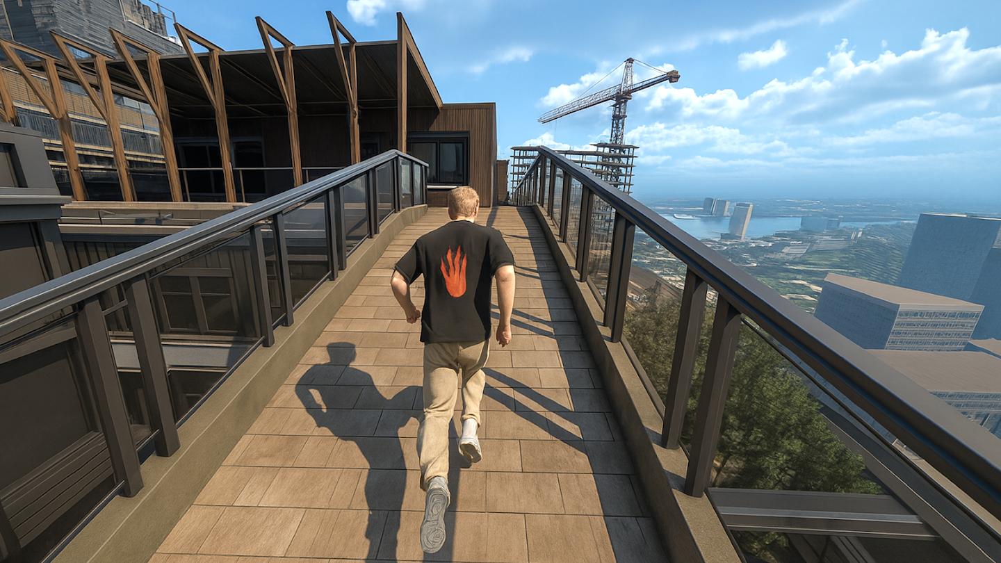 屋顶跑酷游戏截图3