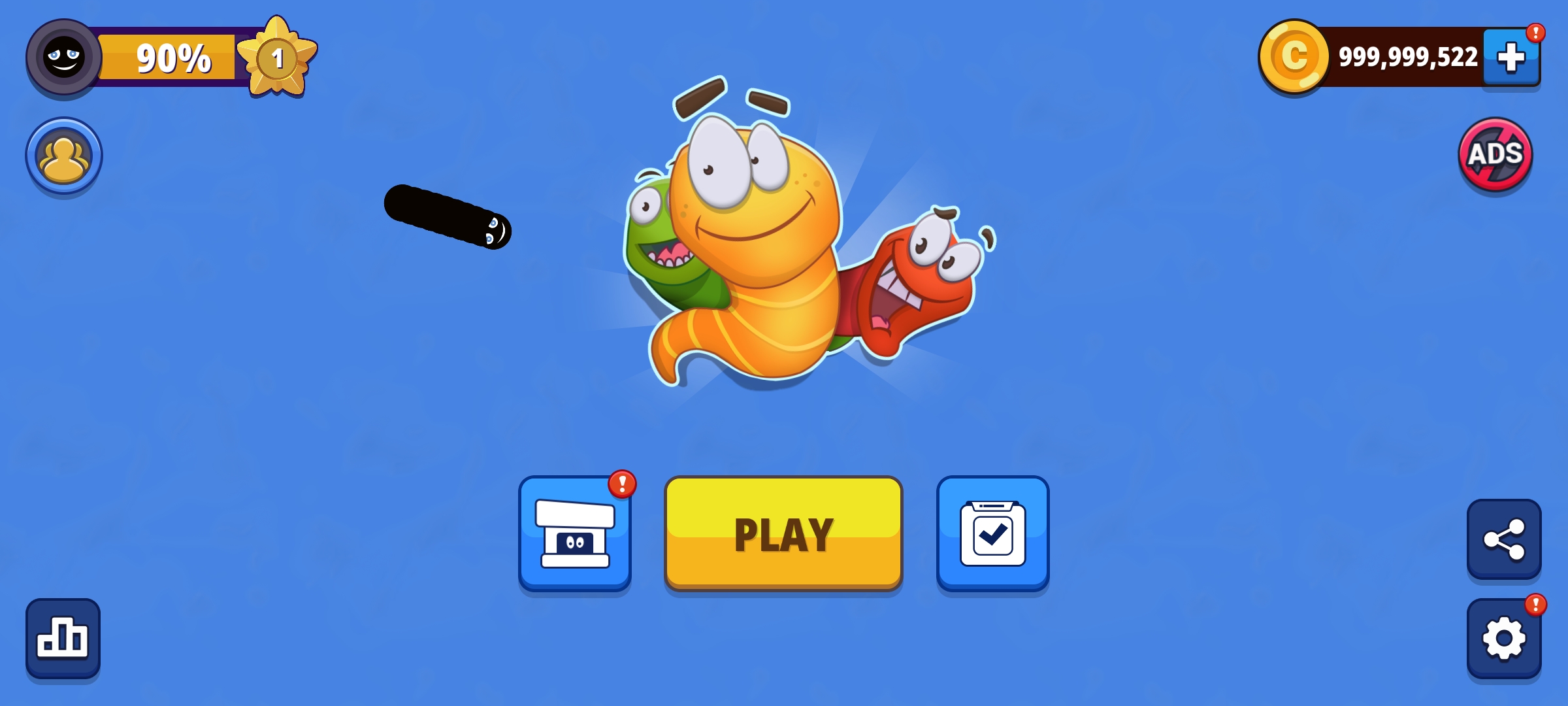 蠕虫狩猎内置菜单(Worm Hunt - Battle Arena)游戏截图3