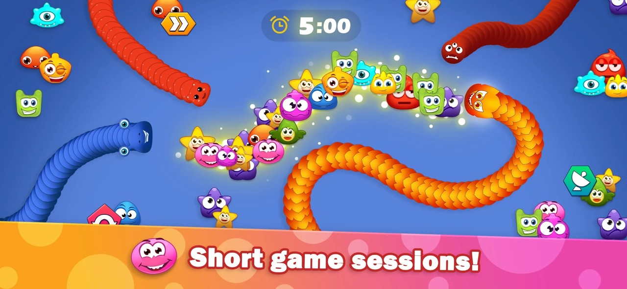 蠕虫狩猎内置菜单(Worm Hunt - Battle Arena)游戏截图4