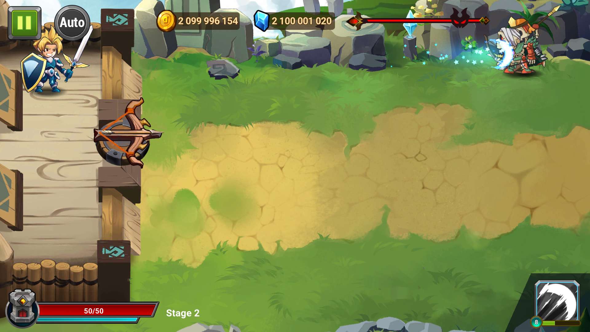 城堡后卫内置菜单(Castle Defender)游戏截图1