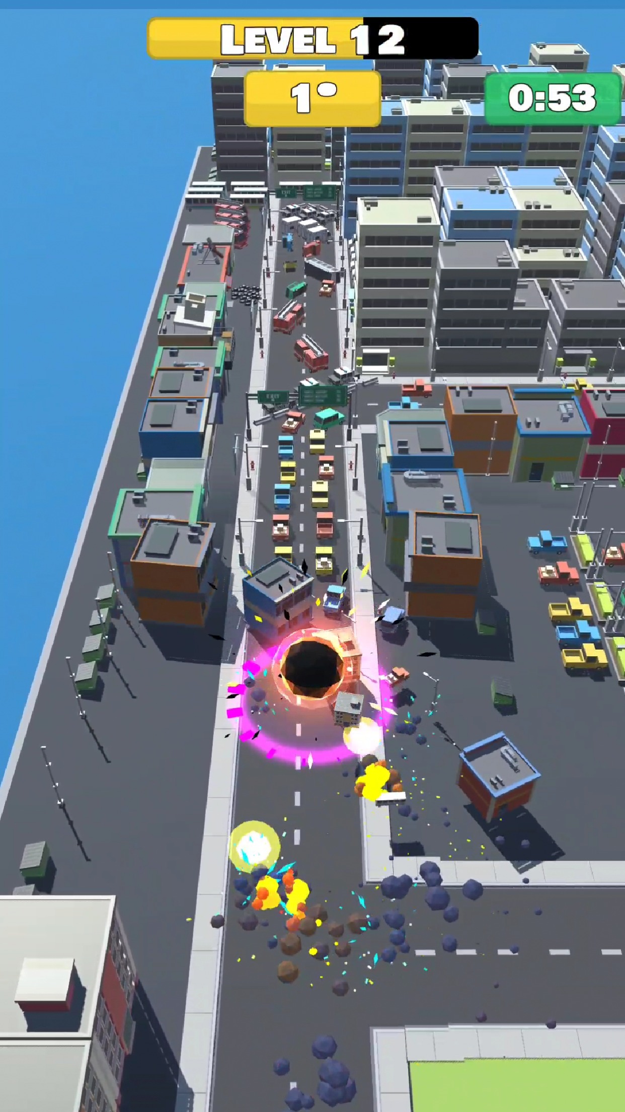 狂暴龙卷风2io(Tornado.io 2!)游戏截图3