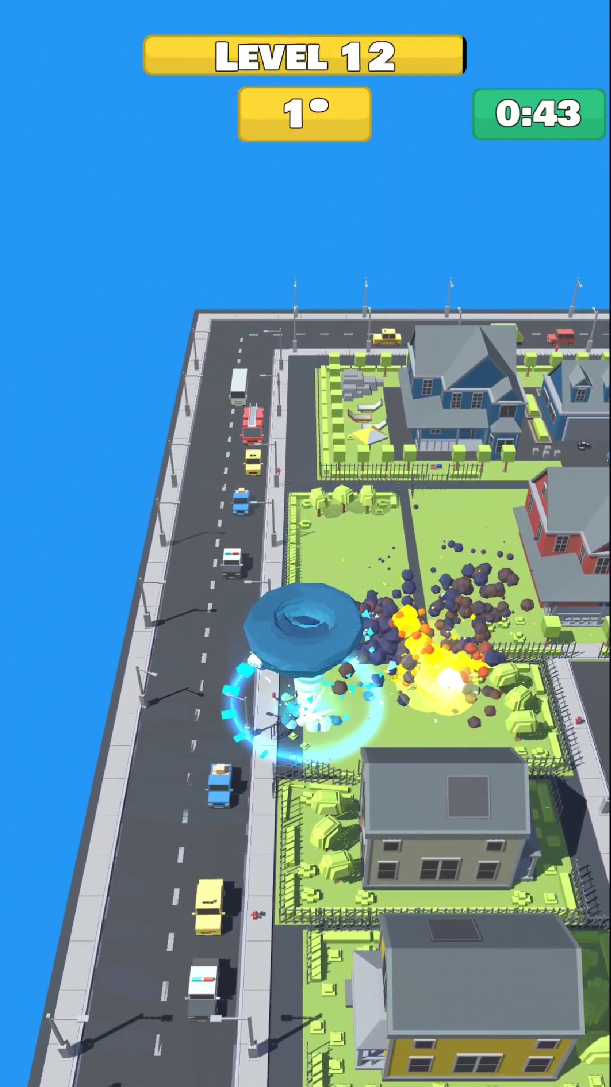 狂暴龙卷风2io(Tornado.io 2!)游戏截图4